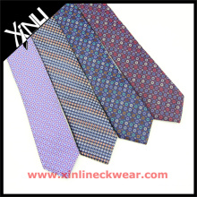 Custom Made Italian Different Geometrical Silk Ties